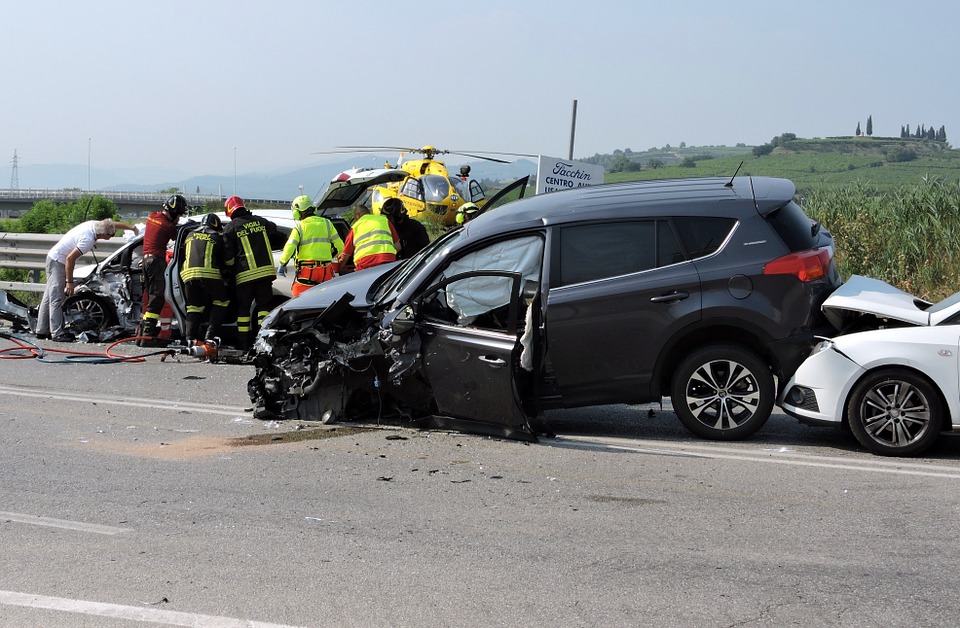 victime d'un accident